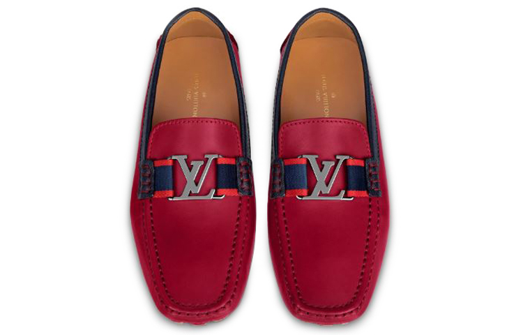 Shop (W) Louis Vuitton Monte Carlo Taïga 'Burgundy' Burgundy 1A7W6P