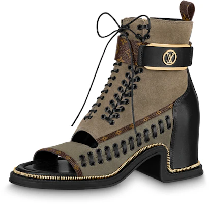 (W) Louis Vuitton Moonlight 'Bootie Peep Toe Coklat' 1AAE8S Buy (W) Louis Vuitton Moonlight 'Bootie Peep Toe Coklat' 1AAE8S
