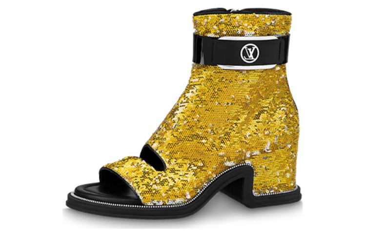 (Women) Louis Vuitton Moonlight 'Fashion Comfort Short Boot Yellow' 1AB3RB