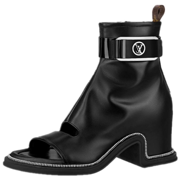 (Women) Louis Vuitton Moonlight Ankle Boot 'Black' 1AA0H3