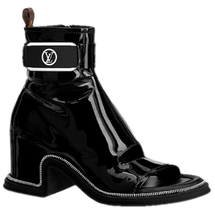 Order (W) Louis Vuitton Moonlight Stiefelette ''Glänzend Schwarz'' 1AA1YG