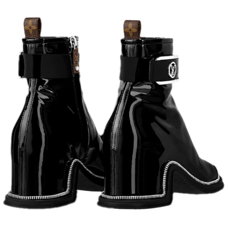 Purchase (W) Louis Vuitton Moonlight Stiefelette ''Glänzend Schwarz'' 1AA1YG