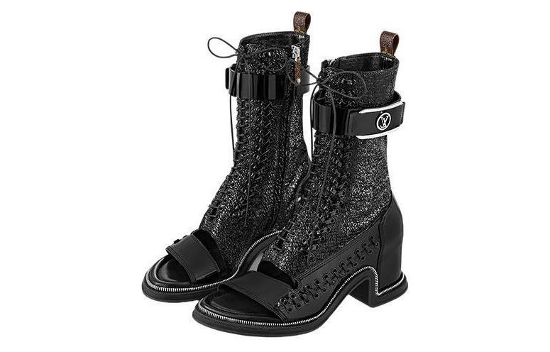 Lookbook (W) Louis Vuitton Moonlight Stiefel ''Schwarz'' 1AA0HI