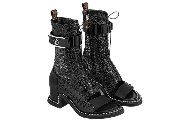 Shop (W) Louis Vuitton Moonlight Stiefel ''Schwarz'' 1AA0HI