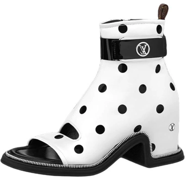 women-louis-vuitton-moonlight-boot-white-black-side-zip-polka-dot-satin-1-aa-0-k0