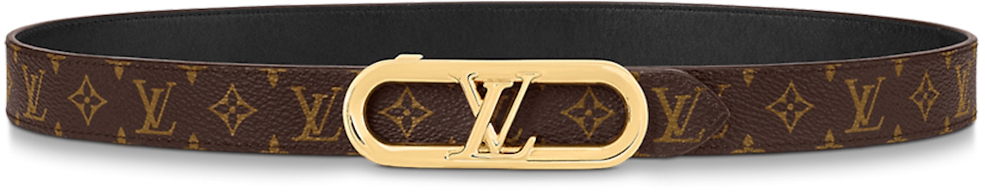 (Women) LOUIS VUITTON My LV Chain Reversible Oval Buckle Leather Belt Brown 2.5cm . M0690U Order (Women) LOUIS VUITTON My LV Chain Reversible Oval Buckle Leather Belt Brown 2.5cm . M0690U