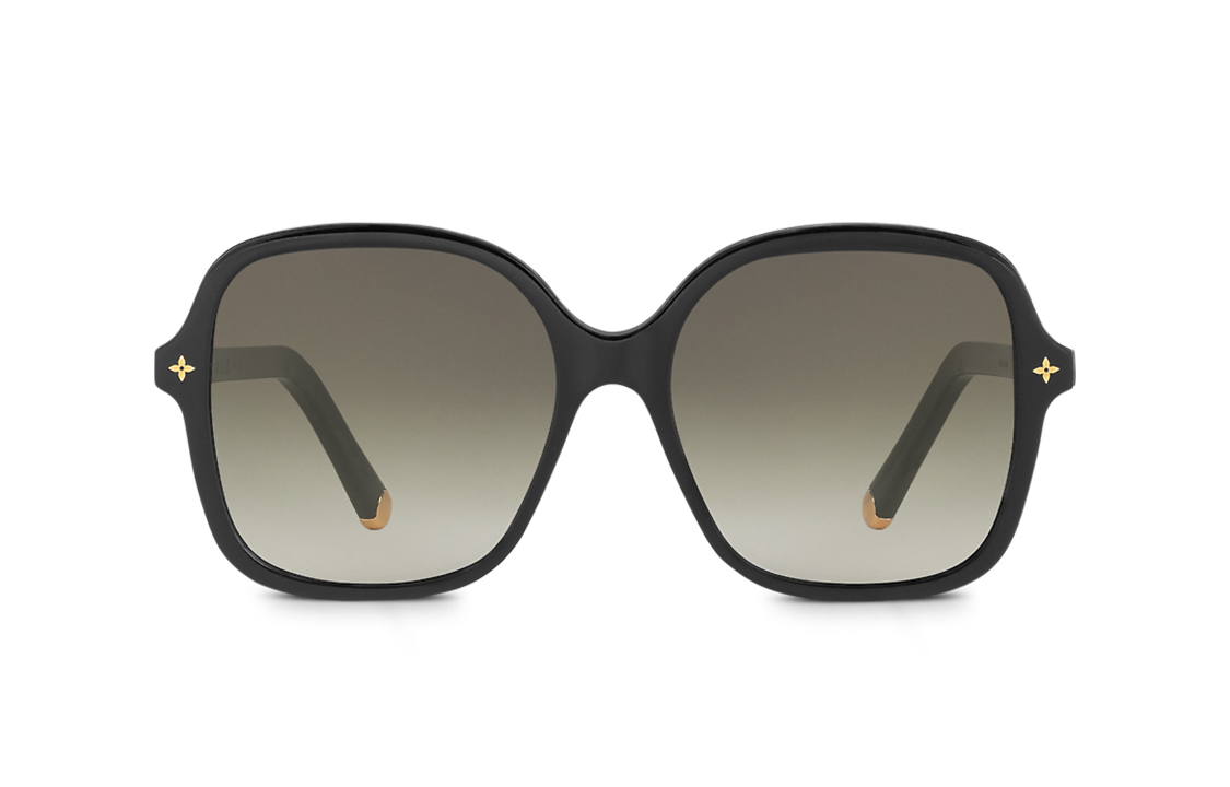 (Women) Louis Vuitton My Monogram Light Square  Black Sunglasses. Z1861E 圖 3