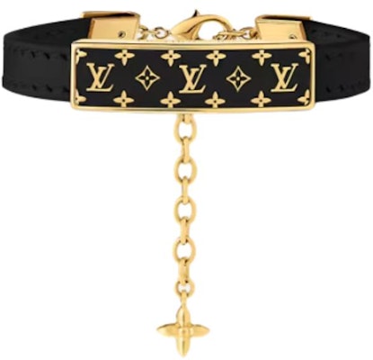 (W) LOUIS VUITTON Gelang Kulit Logo Nanogram Enamel Wanita Hitam M8676Z Buy (W) LOUIS VUITTON Gelang Kulit Logo Nanogram Enamel Wanita Hitam M8676Z