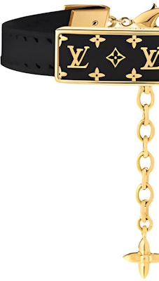 (W) LOUIS VUITTON Gelang Kulit Logo Nanogram Enamel Wanita Hitam M8676Z Shop (W) LOUIS VUITTON Gelang Kulit Logo Nanogram Enamel Wanita Hitam M8676Z