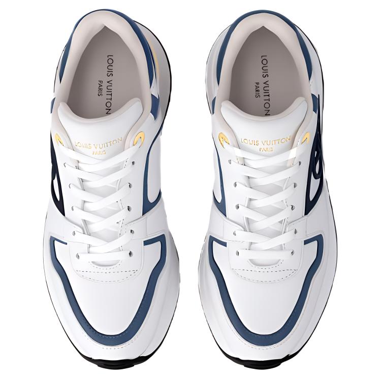 Shop (W) Louis Vuitton Neo Run Away ''Sneakers Basse in Pelle Bianca'' 1ACGMG
