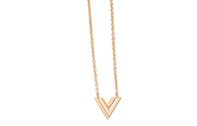 (Women) Louis Vuitton Niche Luxury Alloy Letter Necklace M80137