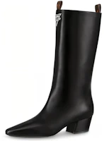 (Women) Louis Vuitton Nightfall High-Top Boot 'Black Calfskin' 1A66JX (Women) Louis Vuitton Nightfall High-Top Boot 'Black Calfskin' 1A66JX