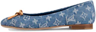 Buy (Women) Louis Vuitton Nina 'Blue Fabric Round Toe' 1ACK97