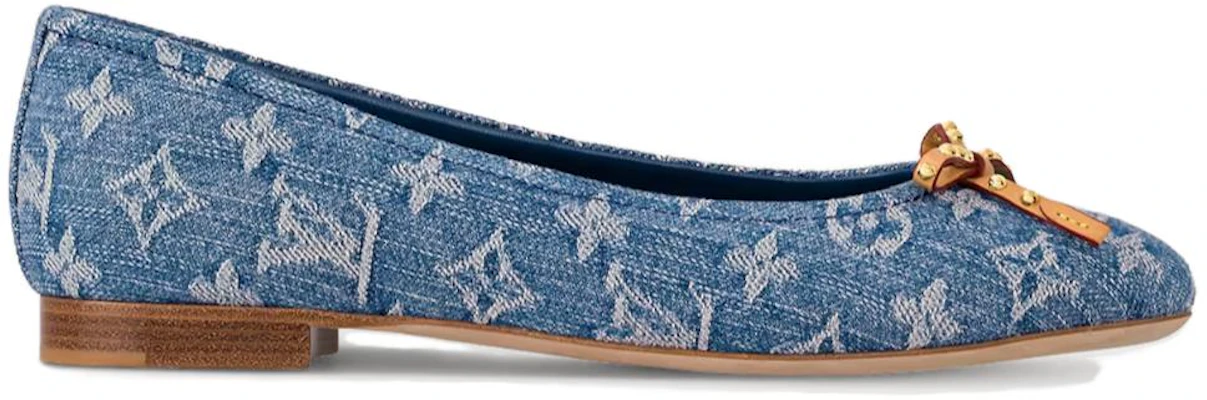 (Women) Louis Vuitton Nina 'Blue Fabric Round Toe' 1ACK97 Order (Women) Louis Vuitton Nina 'Blue Fabric Round Toe' 1ACK97