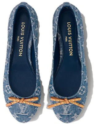 (Women) Louis Vuitton Nina 'Blue Fabric Round Toe' 1ACK97 Shop (Women) Louis Vuitton Nina 'Blue Fabric Round Toe' 1ACK97