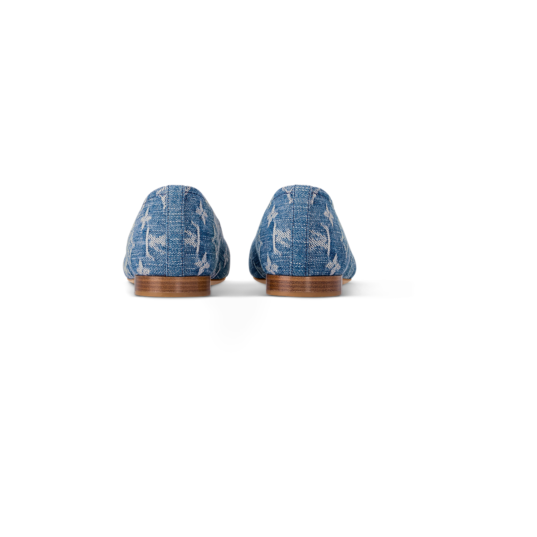 Purchase (Women) Louis Vuitton Nina 'Blue Fabric Round Toe' 1ACK97