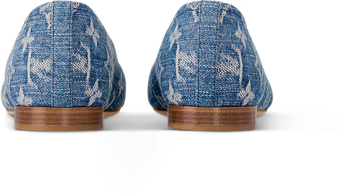 (Women) Louis Vuitton Nina 'Blue Fabric Round Toe' 1ACK97 Purchase (Women) Louis Vuitton Nina 'Blue Fabric Round Toe' 1ACK97