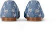 Purchase (Women) Louis Vuitton Nina 'Blue Fabric Round Toe' 1ACK97