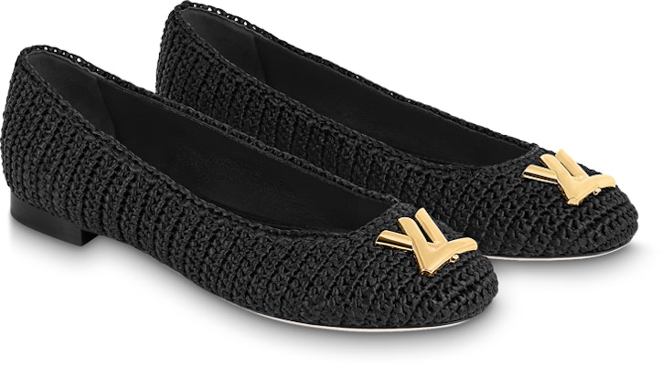 (W) Zapatos Louis Vuitton LV Nina Flat Ballerina 'Negro'. 1ABDLD Order (W) Zapatos Louis Vuitton LV Nina Flat Ballerina 'Negro'. 1ABDLD
