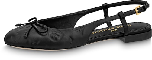(Women) Louis Vuitton Nina Flat Buckle Slide 'Black Calfskin' 1ABW0E (Women) Louis Vuitton Nina Flat Buckle Slide 'Black Calfskin' 1ABW0E