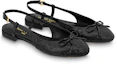Order (W) Louis Vuitton Mule plate Nina ''Cuir de veau noir'' 1ABW0E