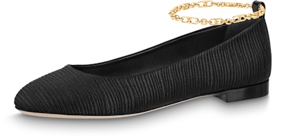 (Women) Louis Vuitton Nina Flat Slip-On 'Black' 1ABGJG (Women) Louis Vuitton Nina Flat Slip-On 'Black' 1ABGJG