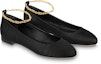 Order (W) Louis Vuitton Nina Flat Slip-On 'Hitam' 1ABGJG
