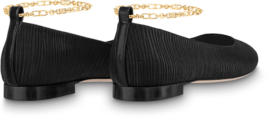 (Women) Louis Vuitton Nina Flat Slip-On 'Black' 1ABGJG Lookbook (Women) Louis Vuitton Nina Flat Slip-On 'Black' 1ABGJG
