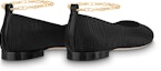 Lookbook (W) Louis Vuitton Nina Flat Slip-On 'Hitam' 1ABGJG