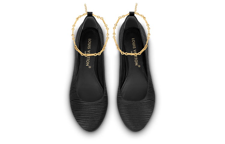 Shop (W) Louis Vuitton Nina Flat Slip-On 'Negro' 1ABGJG