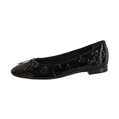 (W) LV Nina Slip-On 'Black Leather'