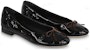 (W) Louis Vuitton Nina Slip-On 'Kulit Hitam' 1ABGK4