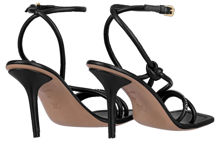 Shop (W) Louis Vuitton Nova ''Schwarze Square-Toe High Heels Mode'' 1A9CXQ