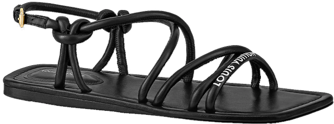 (W) Sandali Louis Vuitton Nova ''Pelle Nera Napa'' 1A9CZI Order (W) Sandali Louis Vuitton Nova ''Pelle Nera Napa'' 1A9CZI