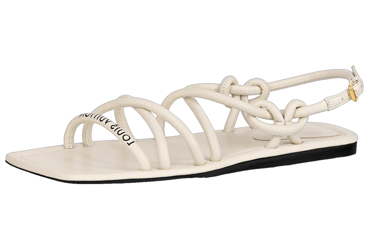 (Women) Louis Vuitton Nova Flat Sandal 'White' 1A9D0U