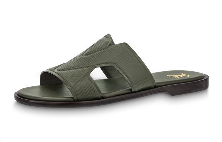 (Women) Louis Vuitton Oasis Slide 'Green Fashion Trend' 1ABNHL