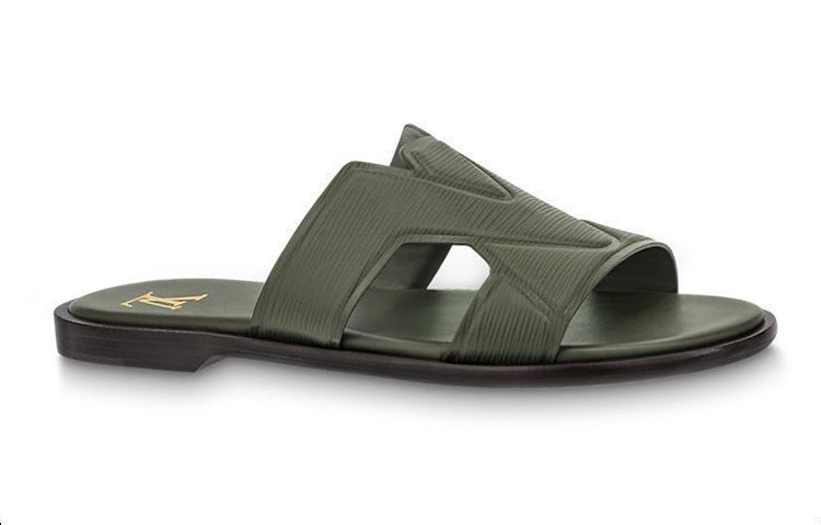 Order (W) Louis Vuitton Oasis Slide ''Green Fashion Trend'' 1ABNHL