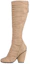 Buy (Women) Louis Vuitton Olympia 'Beige Leather Round-Toe High-Heel Boots' 1AC8Z1