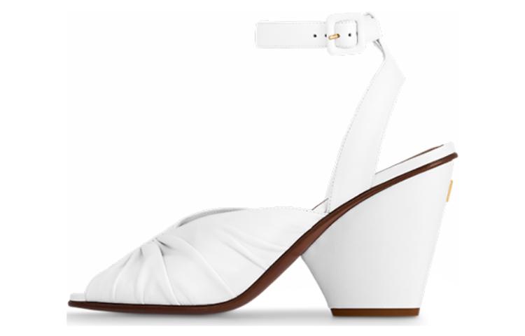 (Women) Louis Vuitton Olympia 'Comfort Open-Toe Sandal White' 1ACANK