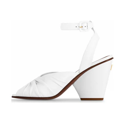 (W) LV Olympia 'CMFT Open-Toe Sandal White'