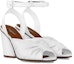 Order (W) Louis Vuitton Olympia 'Sandal Tumit Putih Open-Toe Comfort' 1ACANK