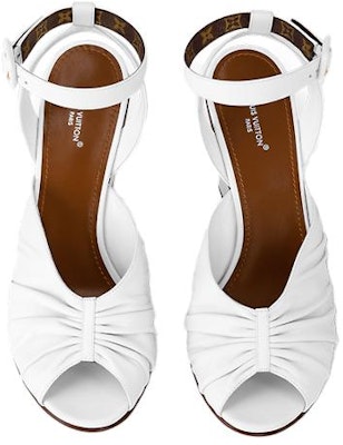 (Women) Louis Vuitton Olympia 'Comfort Open-Toe Sandal White' 1ACANK Lookbook (Women) Louis Vuitton Olympia 'Comfort Open-Toe Sandal White' 1ACANK