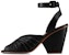 (W) Louis Vuitton Olympia 'Peep Toe Hitam' 1ACANA