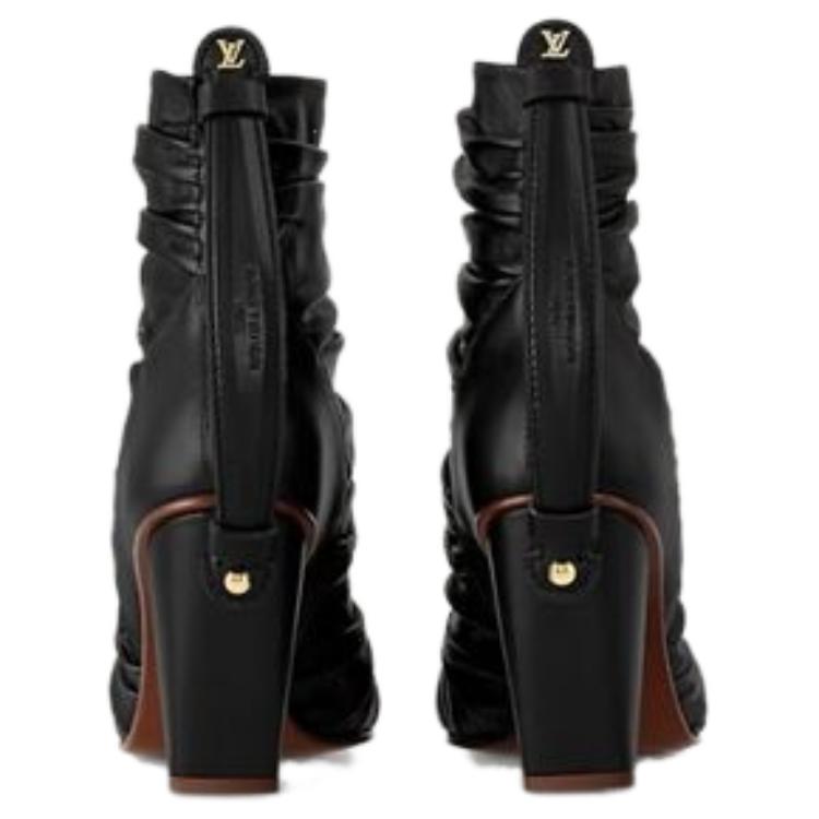 Purchase (W) Louis Vuitton Olympia Laarzen ''Zwart Comfort Mode'' 1AC7TX