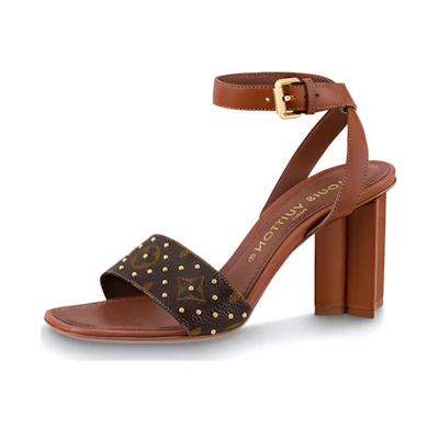(W) LV Open-Toe Slide Sandals 'Brown'