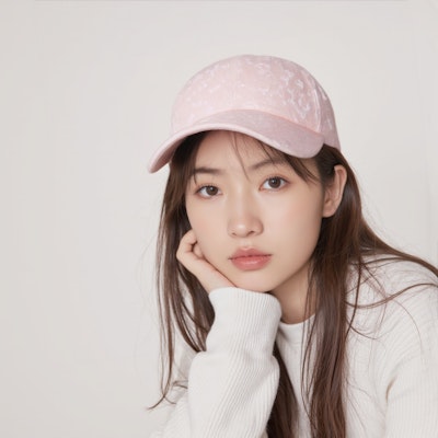 (W) 루이비통 오리지널 디자인 핑크 코튼 캡. M7944 Purchase (W) 루이비통 오리지널 디자인 핑크 코튼 캡. M7944