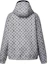 Shop (W) LOUIS VUITTON Jaket Hoodie Oversized Reversible Bertali Hitam FW24 1AG803