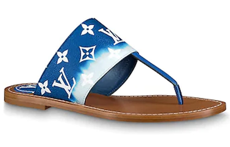 Order (W) Louis Vuitton Palma Slide Monogram ''Bleu'' 1A7TRP