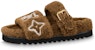 (W) Louis Vuitton Paseo Comfort 'Coklat Buckle' 1AACRL