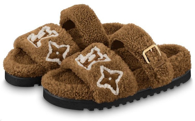 (W) Louis Vuitton Paseo Comfort 'Coklat Buckle' 1AACRL Lookbook (W) Louis Vuitton Paseo Comfort 'Coklat Buckle' 1AACRL